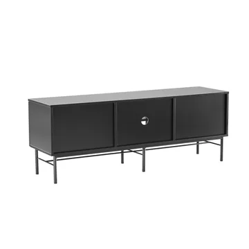 TV-bänk Sequence 150x40x55 cm - svart - Möbler - Tv möbel & mediamöbel - TV bänk & mediabänk