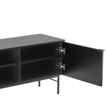 TV-bänk Sequence 150x40x55 cm - svart - Möbler - Tv möbel & mediamöbel - TV bänk & mediabänk