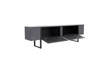 TV-bänk Serenity Antracit Svart - Antracit Svart - Möbler - Tv möbel & mediamöbel - TV bänk & mediabänk