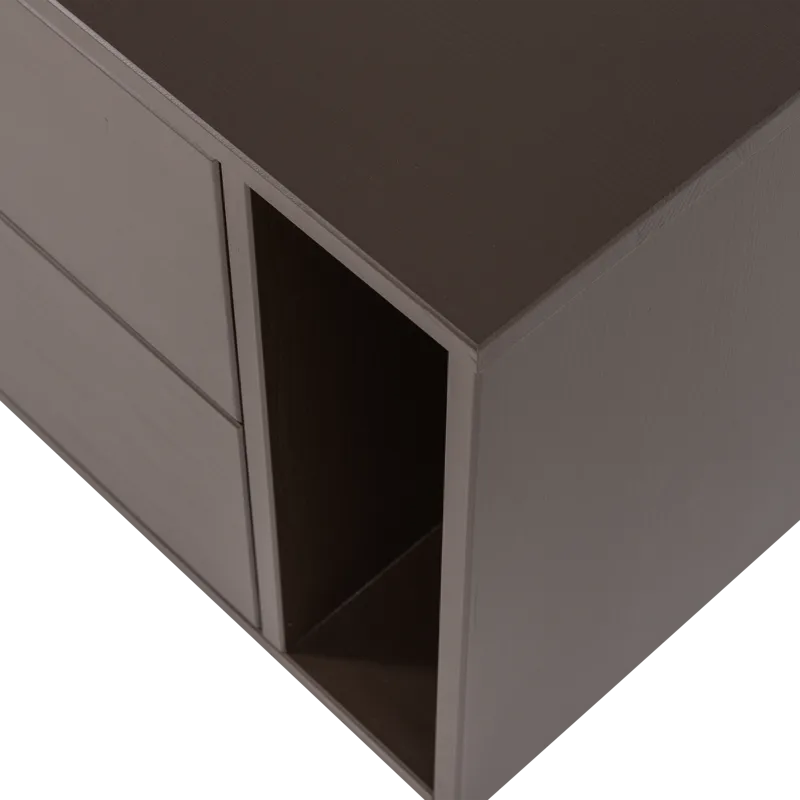 Tv-bänk Settle 200 cm - Mellanbrun - Möbler - Tv möbel & mediamöbel - TV skåp