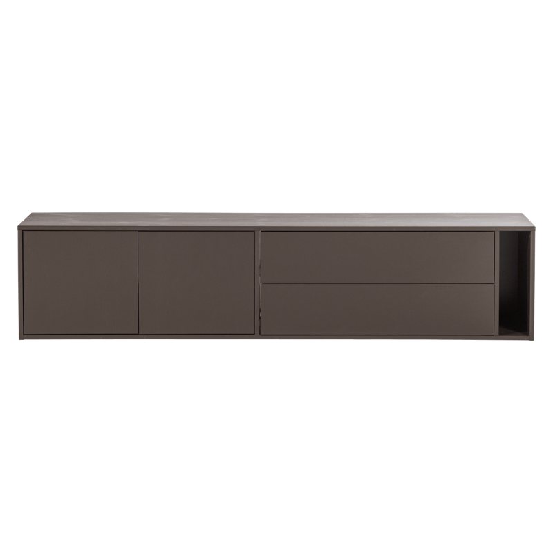 Tv-bänk Settle 200 cm - Mellanbrun - Möbler - Tv möbel & mediamöbel - TV skåp