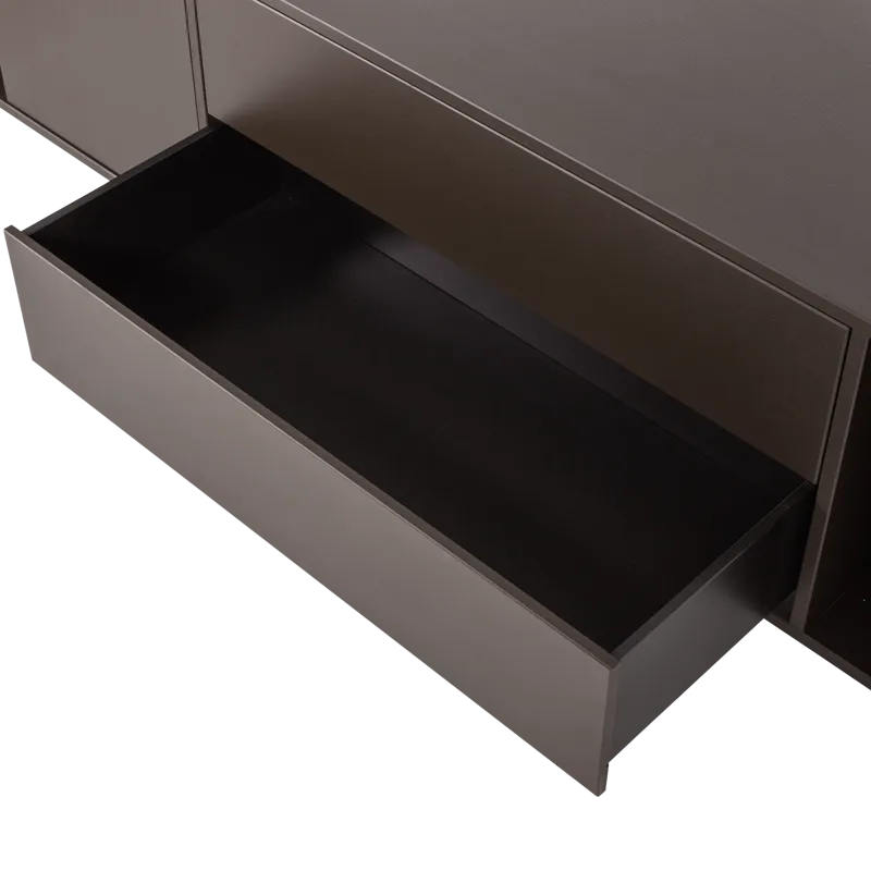 Tv-bänk Settle 200 cm - Mellanbrun - Möbler - Tv möbel & mediamöbel - TV skåp