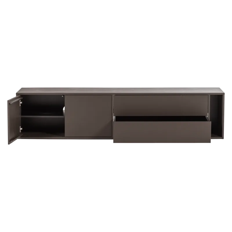 Tv-bänk Settle 200 cm - Mellanbrun - Möbler - Tv möbel & mediamöbel - TV skåp