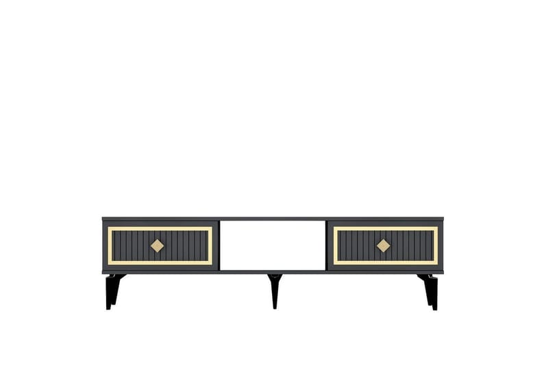 TV-bänk Sivaji Antracit / Rany - Antracit / Rany - Möbler - Tv möbel & mediamöbel - TV bänk & mediabänk