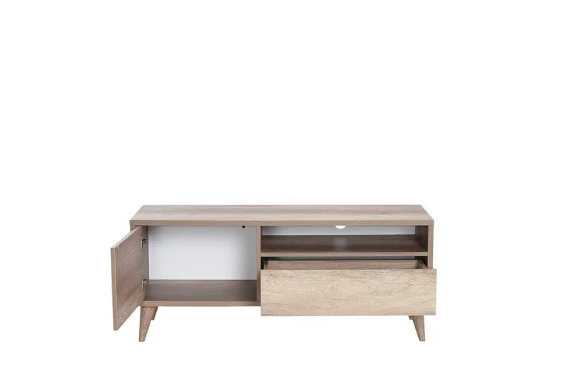 TV-bänk Sosan Ljus Valnöt - Ljus Valnöt - Möbler - Tv möbel & mediamöbel - TV bänk & mediabänk