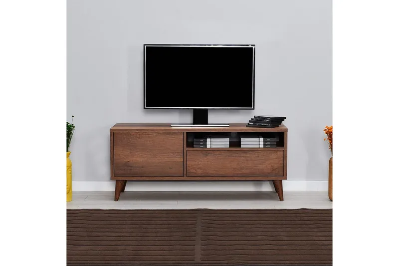TV-bänk Sosan Valnöt - Oslo Valnöt - Möbler - Tv möbel & mediamöbel - TV bänk & mediabänk