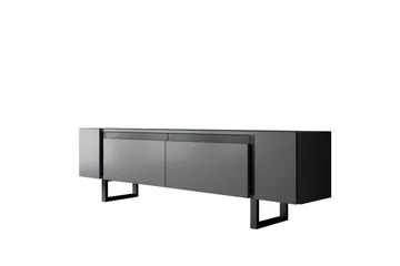 TV-bänk Sozi Antracit / Svart