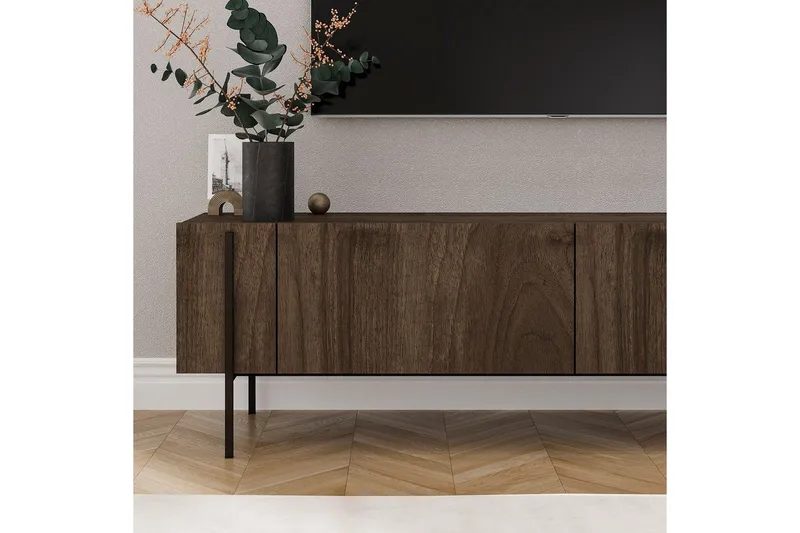 TV-bänk Stira Valnöt - Valnöt - Möbler - Tv möbel & mediamöbel - TV bänk & mediabänk