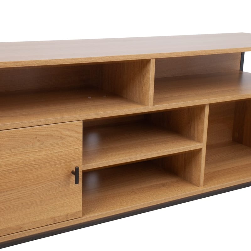 TV-bänk Study Ek/Svart 150x40x54 cm - ek/svart - Möbler - Tv möbel & mediamöbel - TV skåp