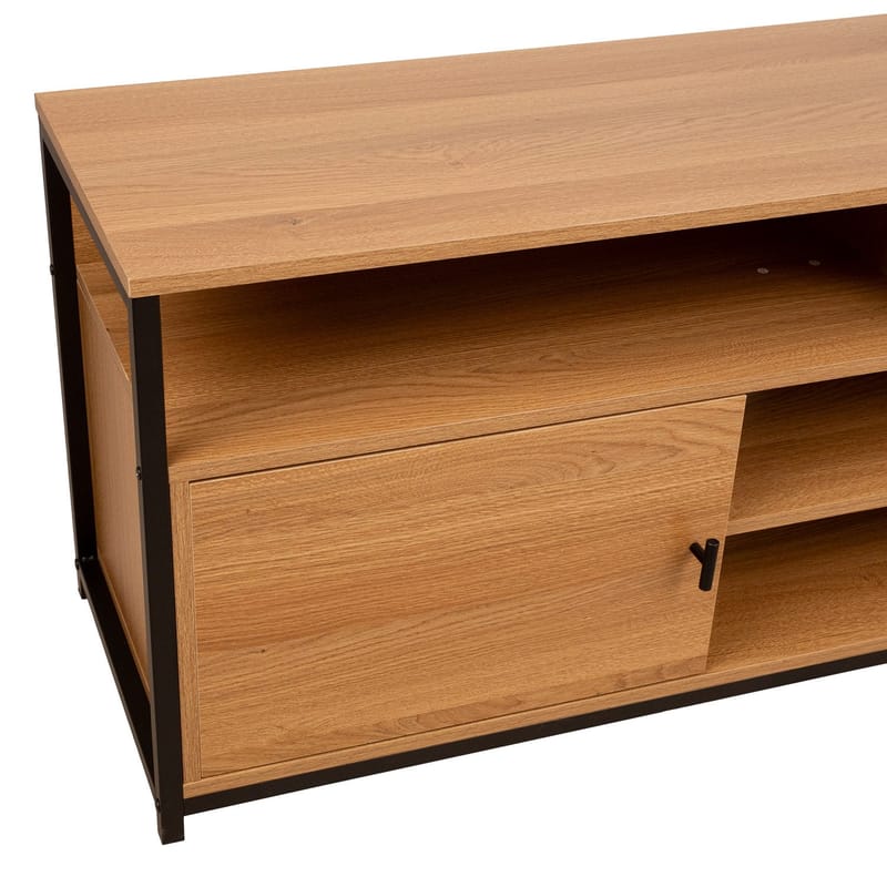 TV-bänk Study Ek/Svart 150x40x54 cm - ek/svart - Möbler - Tv möbel & mediamöbel - TV skåp