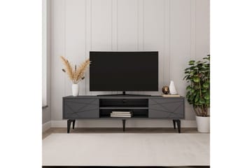 TV-bänk Sudama Antracit - Antracit - Möbler - Tv möbel & mediamöbel - TV bänk & mediabänk