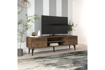 TV-bänk Sudama Valnöt - Valnöt - Möbler - Tv möbel & mediamöbel - TV bänk & mediabänk