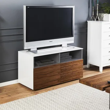 TV-bänk valnöt 100cm | 2 Lådor | Enchant - Möbler - Tv möbel & mediamöbel - TV bänk & mediabänk