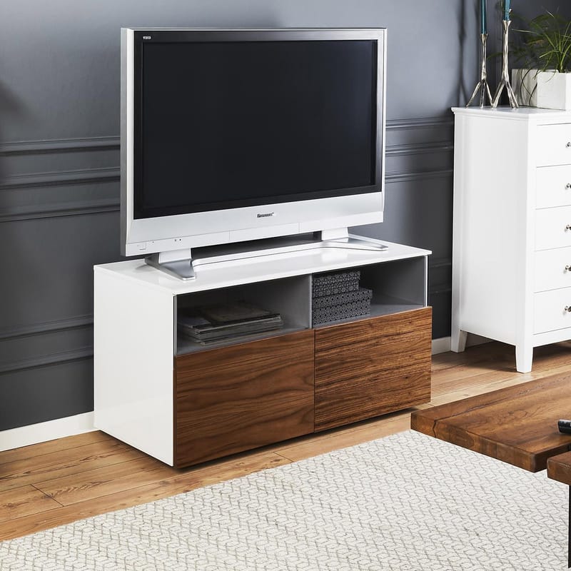 TV-bänk valnöt 100cm | 2 Lådor | Enchant - Möbler - Tv möbel & mediamöbel - TV bänk & mediabänk