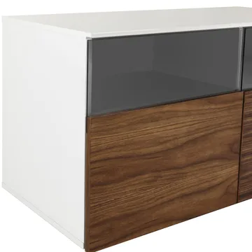 TV-bänk valnöt 100cm | 2 Lådor | Enchant - Möbler - Tv möbel & mediamöbel - TV bänk & mediabänk