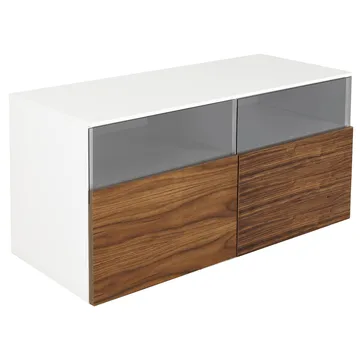 TV-bänk valnöt 100cm | 2 Lådor | Enchant - Möbler - Tv möbel & mediamöbel - TV bänk & mediabänk
