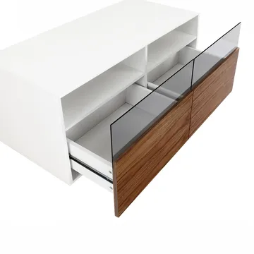 TV-bänk valnöt 100cm | 2 Lådor | Enchant - Möbler - Tv möbel & mediamöbel - TV bänk & mediabänk