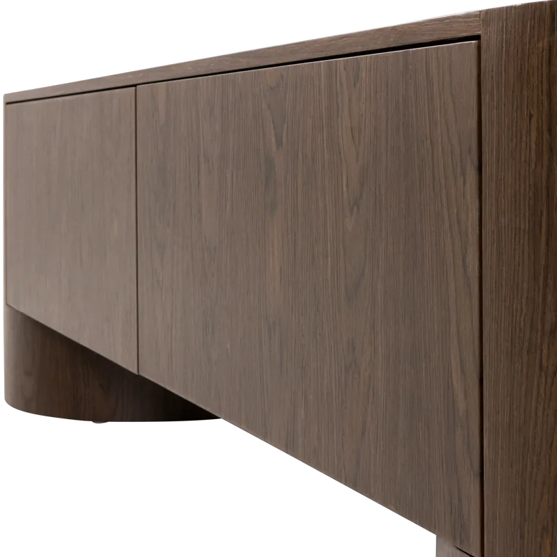 Tv-bänk Velari 200 cm - Brun - Möbler - Tv möbel & mediamöbel - TV skåp