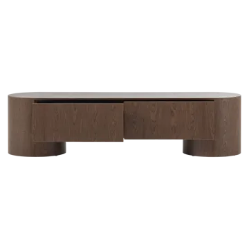 Tv-bänk Velari 200 cm - Brun - Möbler - Tv möbel & mediamöbel - TV bänk & mediabänk