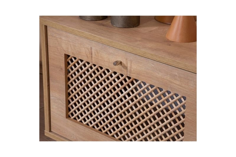 TV-bänk Velin Ek - Ek - Möbler - Tv möbel & mediamöbel - TV bänk & mediabänk