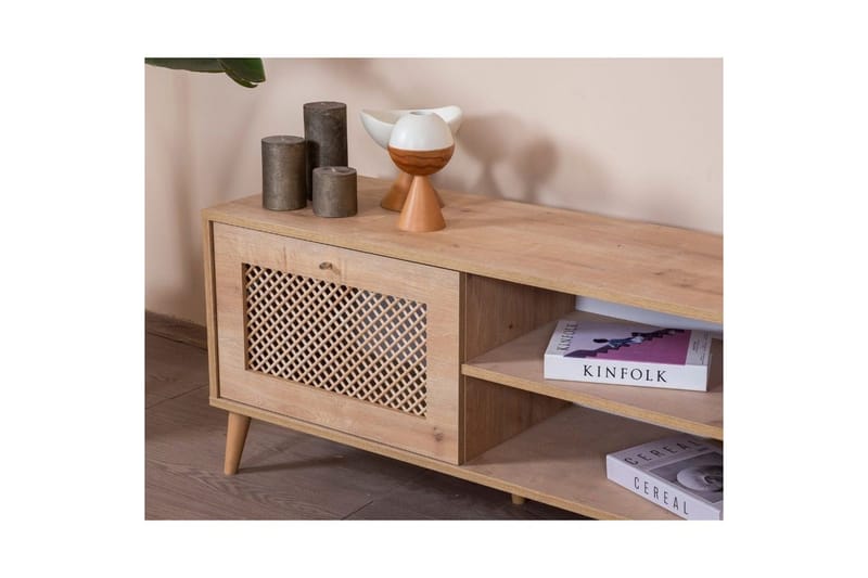 TV-bänk Velin Ek - Ek - Möbler - Tv möbel & mediamöbel - TV bänk & mediabänk