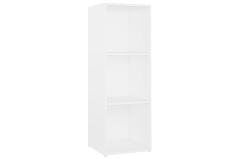TV-bänk vit 107x35x37 cm spånskiva - Vit - Möbler - Tv möbel & mediamöbel - TV bänk & mediabänk