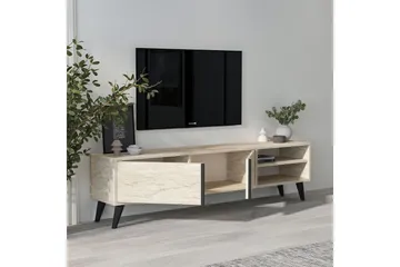 TV-bänk Ythmere Travertin - Travertin - Möbler - Tv möbel & mediamöbel - TV bänk & mediabänk