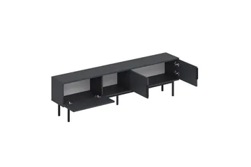 TV-bänk Zeiran Antracit - Antracit - Möbler - Tv möbel & mediamöbel - TV bänk & mediabänk