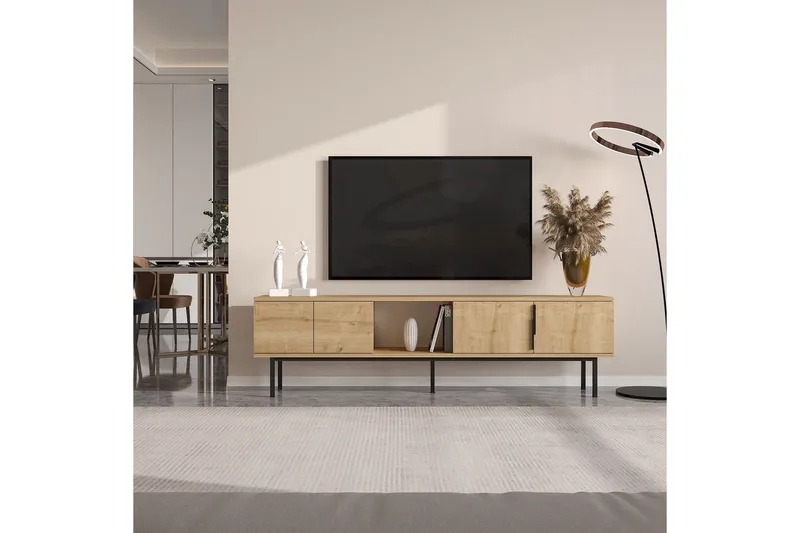 TV-bänk Zeiran Sudamalek - Sudamalek - Möbler - Tv möbel & mediamöbel - TV bänk & mediabänk