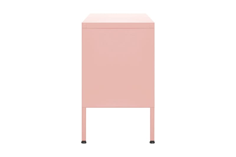 Tv-bänk pink 105x35x50 cm stål - Rosa - Möbler - Tv möbel & mediamöbel - TV bänk & mediabänk
