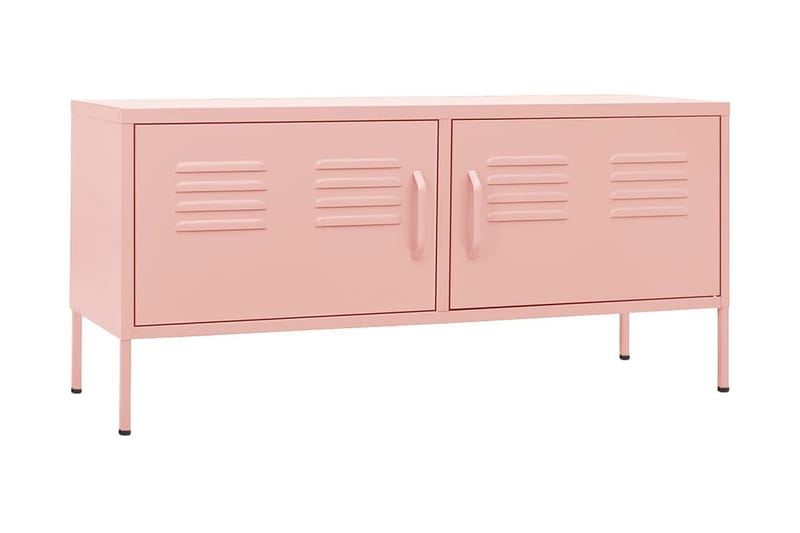 Tv-bänk pink 105x35x50 cm stål - Rosa - Möbler - Tv möbel & mediamöbel - TV bänk & mediabänk