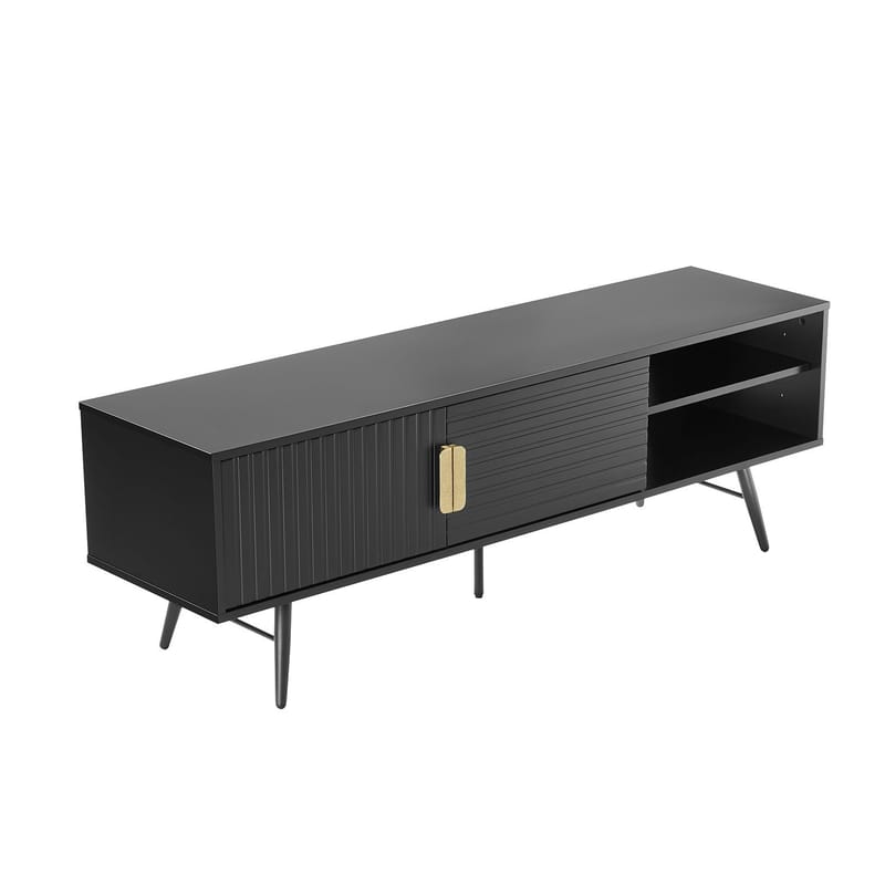 TV-bänk Pixar 150x40x50 cm - svart - Möbler - Tv möbel & mediamöbel - TV bänk & mediabänk