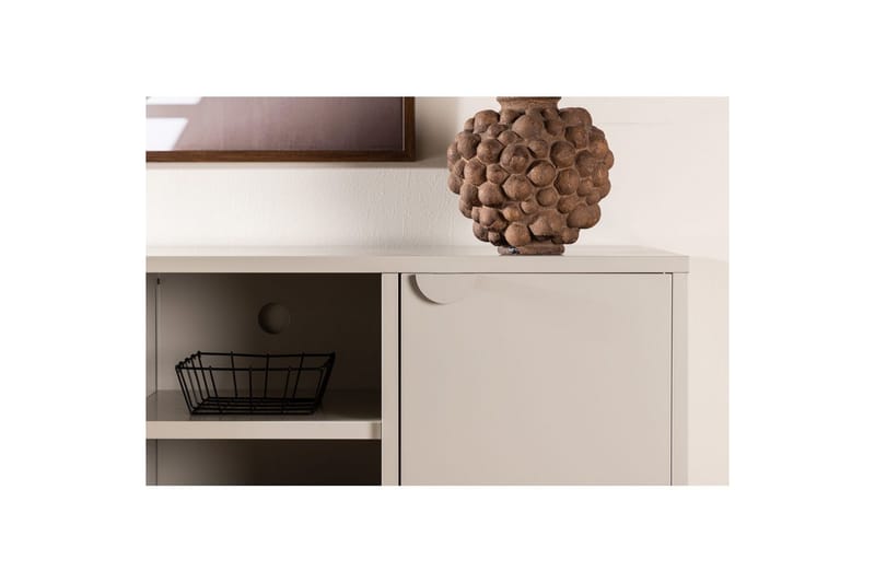TV-bänk Piring - Beige - Möbler - Tv möbel & mediamöbel - Mediastativ & väggfäste
