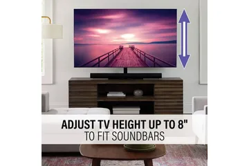 TV-bordsställ Sanus Svängbart Universal Upp till 86 - Svart - Möbler - Tv möbel & mediamöbel - Mediastativ & väggfäste