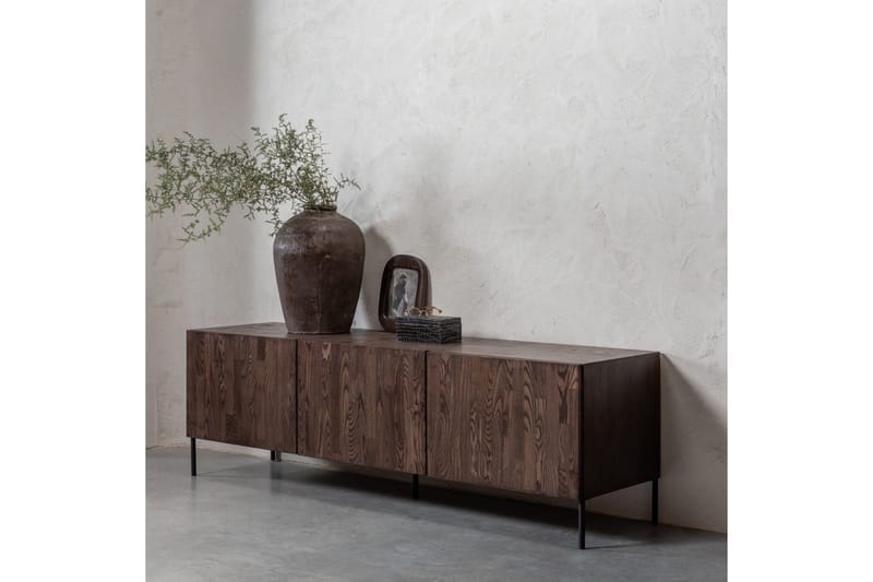 TV-enhet Bono - Brun, Ask - Möbler - Tv möbel & mediamöbel - TV skåp