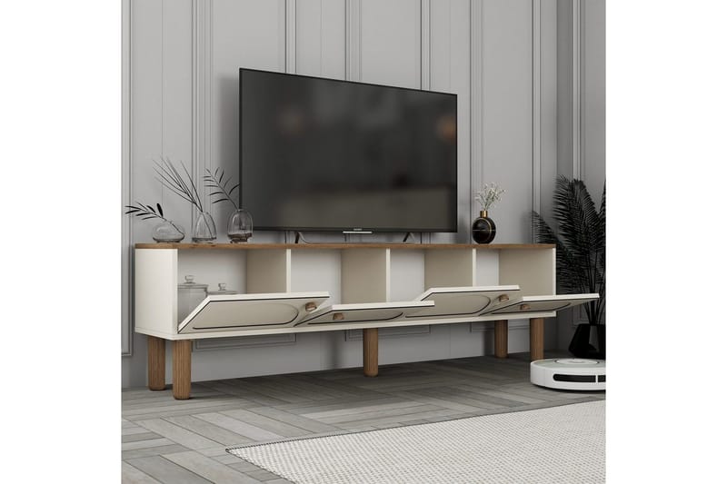 TV-enhet Cool Grädde - Grädde - Möbler - Tv möbel & mediamöbel - TV bänk & mediabänk