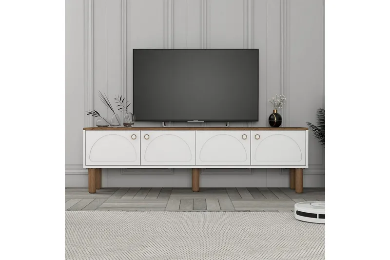 TV-enhet Cool Vit - Vit - Möbler - Tv möbel & mediamöbel - TV bänk & mediabänk