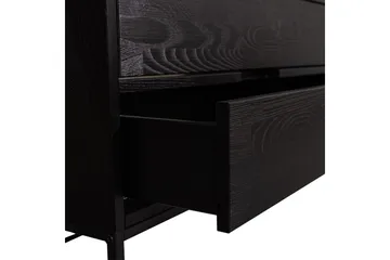 TV-enhet Silas - Blacknight, Ask, 120 cm - Möbler - Tv möbel & mediamöbel - TV bänk & mediabänk