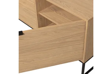TV-enhet Silas - Ek, Ek, 180 cm - Möbler - Tv möbel & mediamöbel - TV bänk & mediabänk