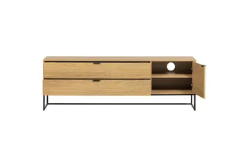 TV-enhet Silas - Ek, Ek, 180 cm - Möbler - Tv möbel & mediamöbel - TV bänk & mediabänk