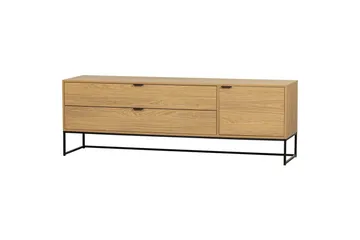 TV-enhet Silas - Ek, Ek, 180 cm - Möbler - Tv möbel & mediamöbel - TV bänk & mediabänk