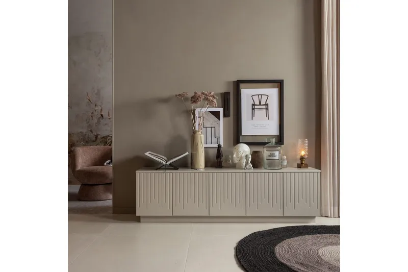 TV-enhet Pencil - Mist - Möbler - Tv möbel & mediamöbel - TV skåp