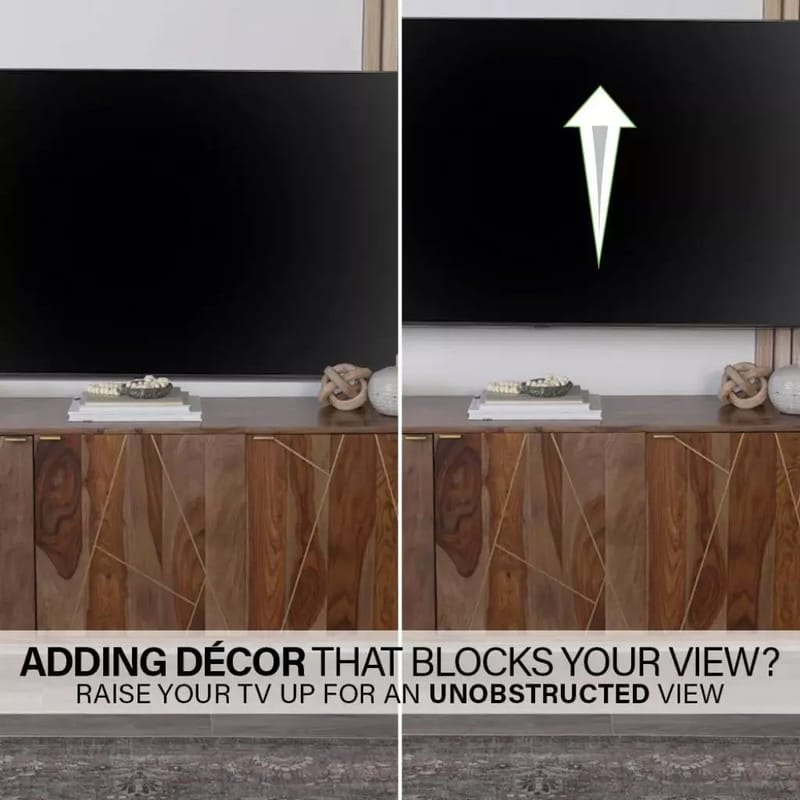 TV-Fäste Sanus 4D Max Vesa 200x200 19-43 Full Motion - Svart - Möbler - Tv möbel & mediamöbel - Mediastativ & väggfäste