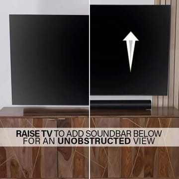 TV-Fäste Sanus 4D Max Vesa 200x200 19-43 Full Motion - Svart - Möbler - Tv möbel & mediamöbel - Mediastativ & väggfäste