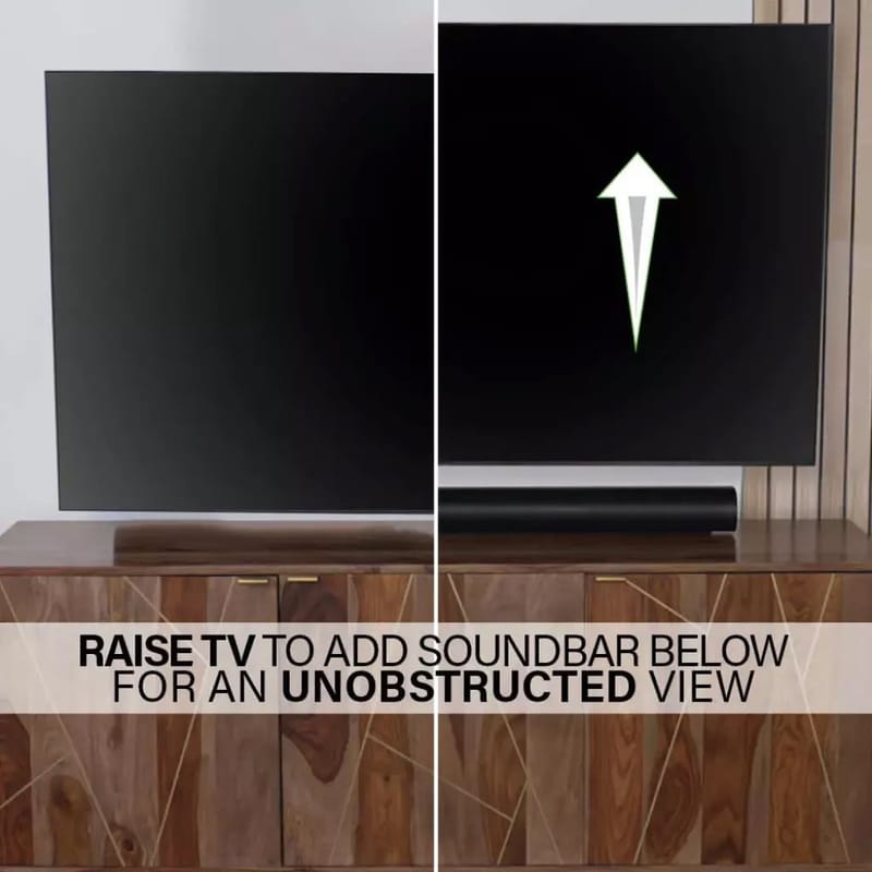 TV-Fäste Sanus 4D Max Vesa 200x200 19-43 Full Motion - Svart - Möbler - Tv möbel & mediamöbel - Mediastativ & väggfäste