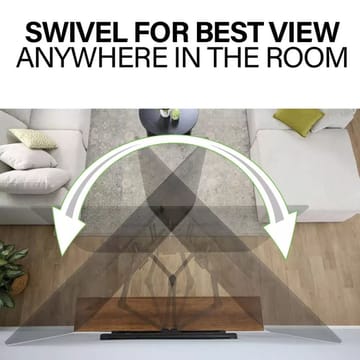 TV-Fäste Sanus 4D Max Vesa 600x400 42-90 Full Motion - Svart - Möbler - Tv möbel & mediamöbel - Mediastativ & väggfäste
