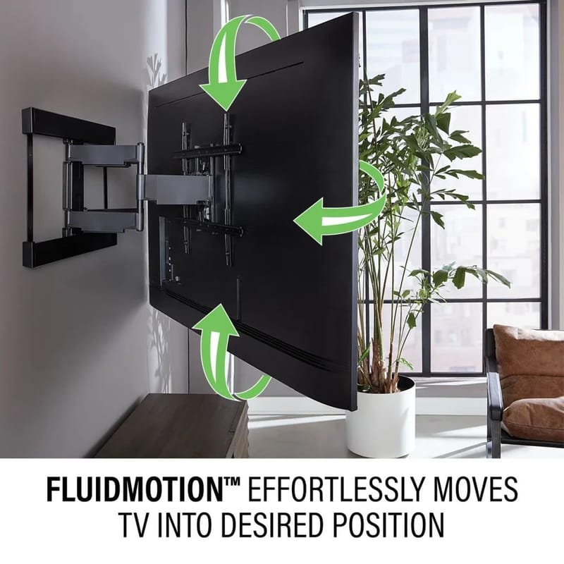 TV-Fäste Sanus Max Vesa 600x450 40-90 Full Motion - Svart - Möbler - Tv möbel & mediamöbel - Mediastativ & väggfäste