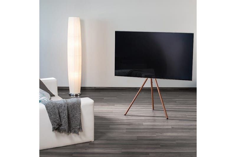 TV Golvstativ Hama Design Upp till 75 - Mörkbrun - Möbler - Tv möbel & mediamöbel - Mediastativ & väggfäste
