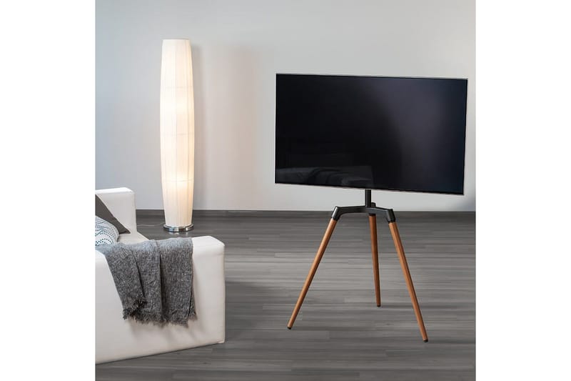 TV Golvstativ Hama Stafflidesign Upp till 65 - Beige||Svart - Möbler - Tv möbel & mediamöbel - Mediastativ & väggfäste