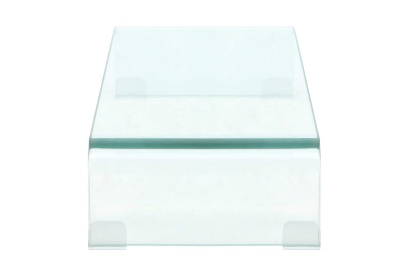 TV-bord klarglas 60x25x11 cm - Transparent - Möbler - Tv möbel & mediamöbel - TV hylla